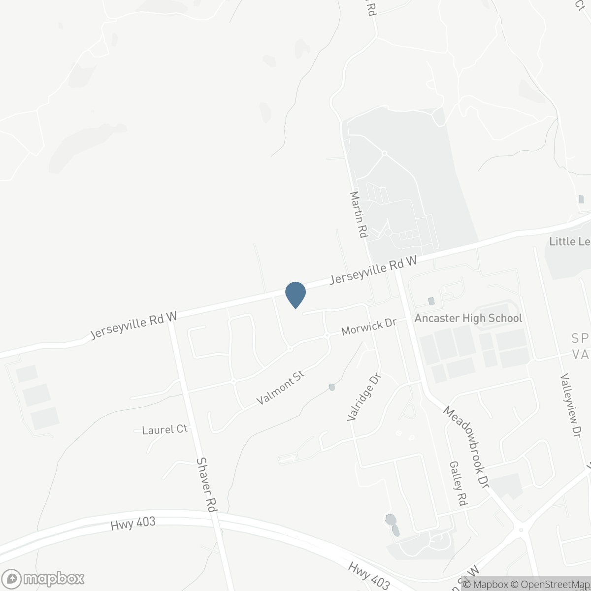 546 JERSEYVILLE Road W, Hamilton, Ontario L9G 3L5
